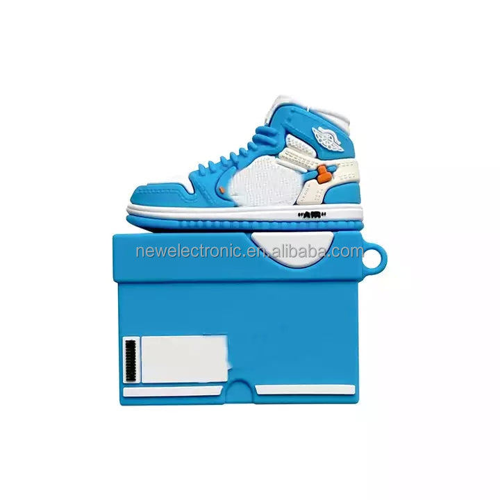 Sneaker Box AirPods Case – 3D Shoe-Inspired Silicone Cover 👟📦