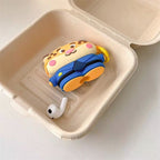 Tiger Buddy AirPods Case – Cute 3D Cartoon Silicone Cover🐯💛