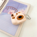 Camera AirPods Case – Vintage 3D Mini Camera Silicone Cover 📸✨