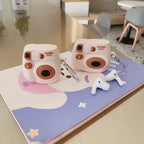 Camera AirPods Case – Vintage 3D Mini Camera Silicone Cover 📸✨